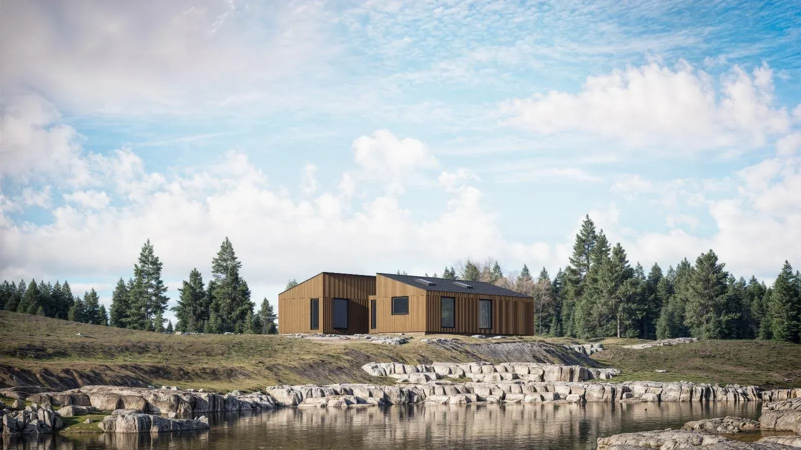 Modulaire woning Aarhus - foto