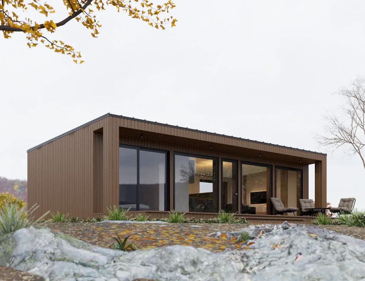 Modulaire woning Bergen - foto