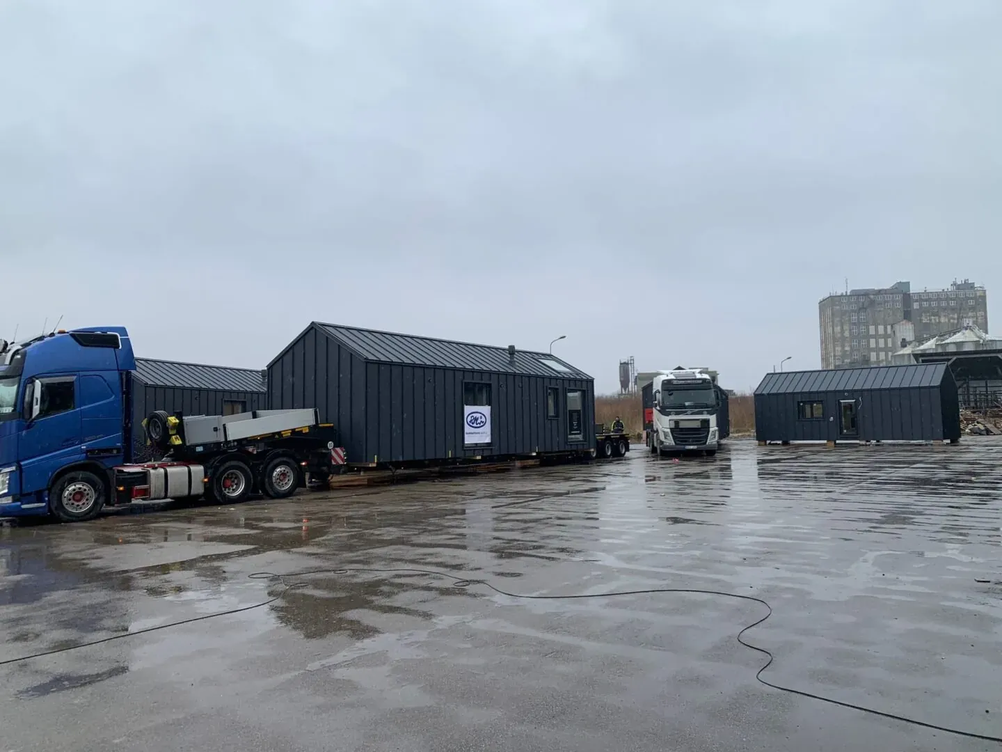 Modulaire woningen van Bouw Art in IJsland