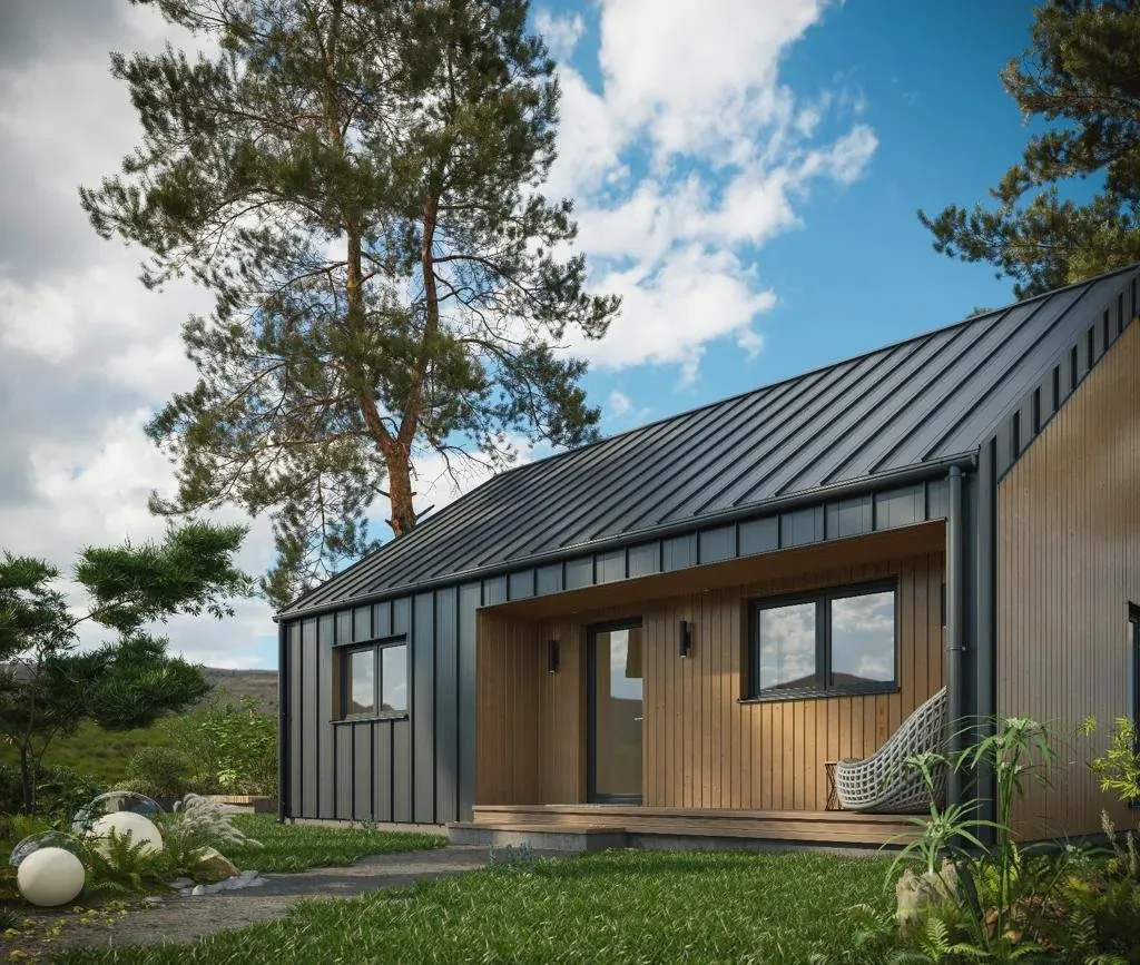 Houtskeletbouwwoning Kristiansand - foto