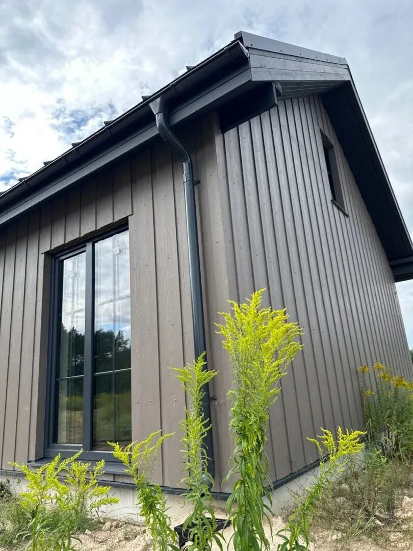 Gerealiseerde houtskeletbouwwoning Malmö in Juglasciems